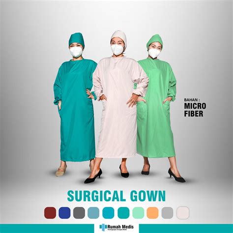 Jual SRAGAM Apd Gown Surgical Gown Jubah Operasi Waterproof Despo