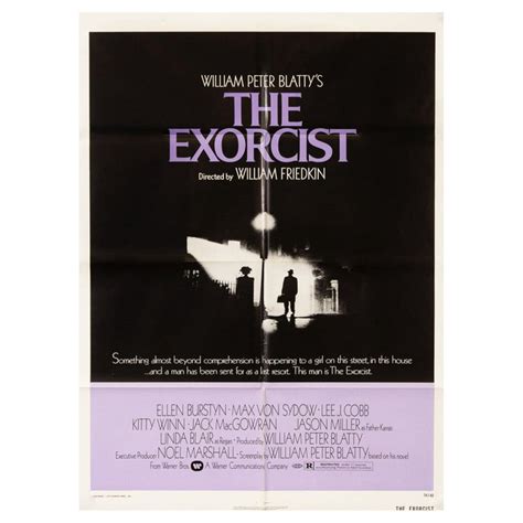 1973 The Exorcist Original Vintage Poster For Sale At 1stdibs