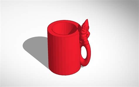 3d Printed Makerbot Gnome Mug By Neoqueensarenity Pinshape