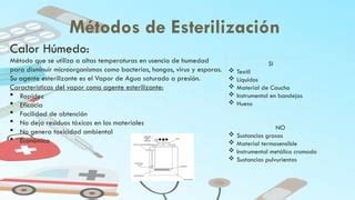 Importancia de la esterilización y el acondicionamientos pptx