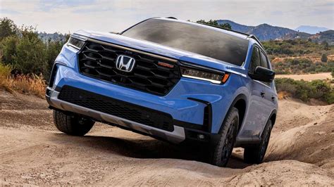 2023 Honda Pilot Revealed With A Rugged Lifted Trailsport Trim