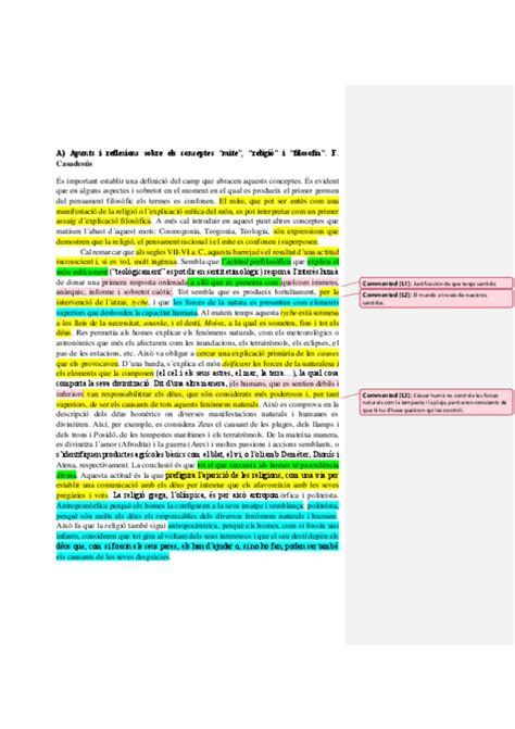 Apunts I Reflexions Filosofia Grega Pdf