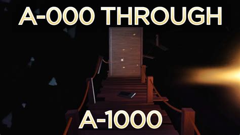 Doors Hotel Rooms A 000 Through A 1000 Full Playthrough The Rooms