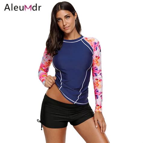 Buy Aleumdr Bikini Top For Women 2018 Long Sleeve