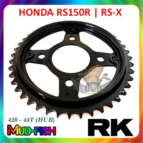 Gegancu Honda Rs Rs R Rsx Rs X Rear Black Sprocket T