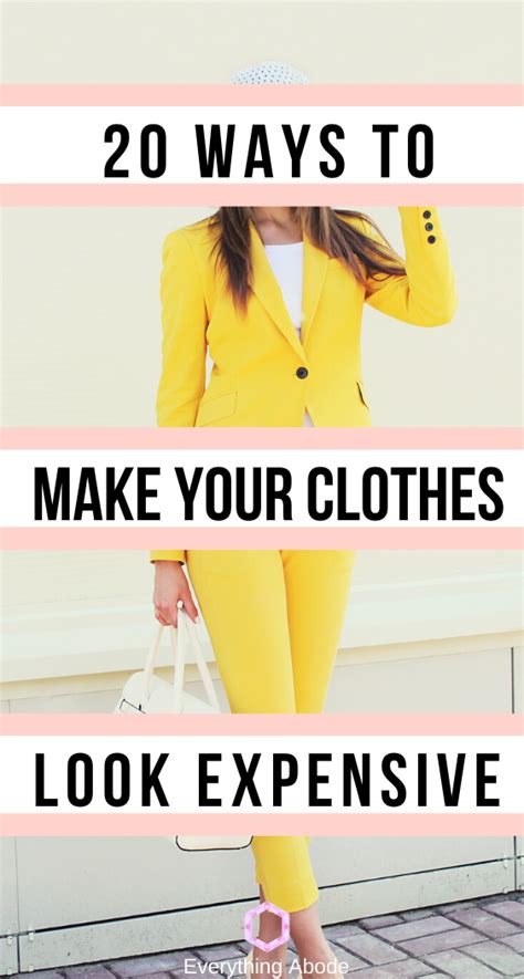 20 Stylish Ways To Make Your Wardrobe Look Extra Expensive Everything Abode Budget Fashion