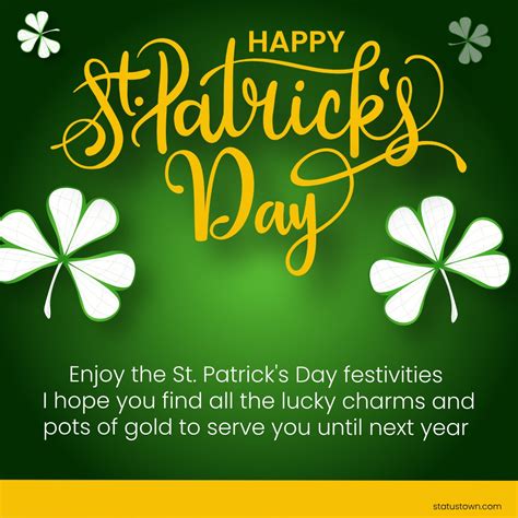 Enjoy The St Patrick S Day Festivities I Hope You Find All The Lucky