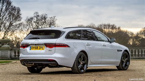 2019 Jaguar XF Sportbrake 20d AWD R Sport UK Spec Rear Three Quarter