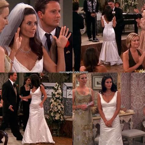 Monica Geller's Wedding Dress