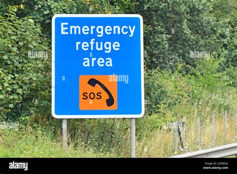 Emergency Refuge Area Phone Hi Res Stock Photography And Images Alamy