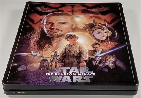 Star Wars The Phantom Menace Blu Ray Damaged Steelbook Movie German