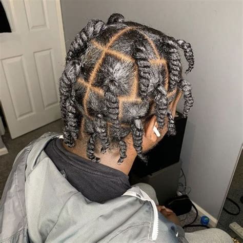 55 Attractive Two Strand Twists Hairstyles For Black Men