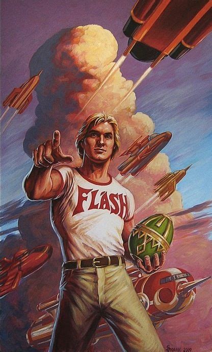 Flash Gordon Painting By Stephen Andrade Fantasy Movies Sci Fi Movies