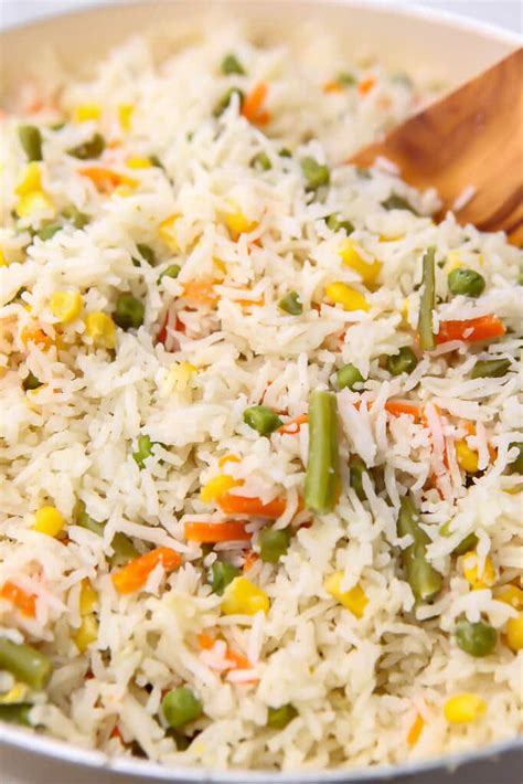 Thai Coconut Rice with Vegetables - The Hidden Veggies