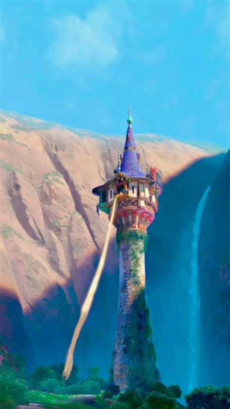 Tangled Tower Wallpaper