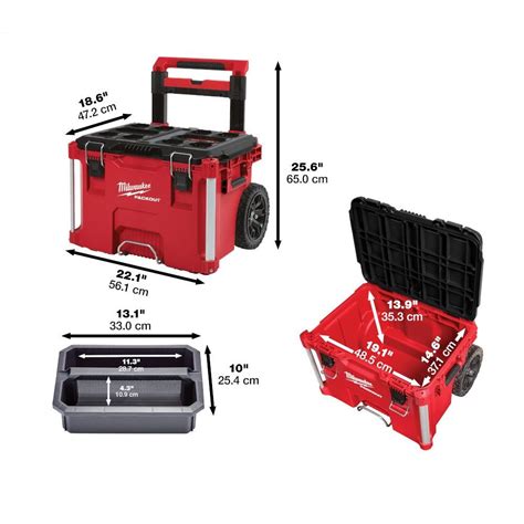Milwaukee Packout Rolling Tool Box Performance Bodies