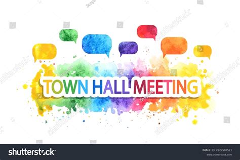 5449 Town Hall Meetings Images Stock Photos And Vectors Shutterstock