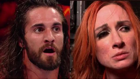 Seth Rollins Reacts To Becky Lynchs Hair Being Cut On Raw