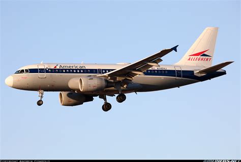 Airbus A319 112 American Airlines Allegheny Airlines Aviation