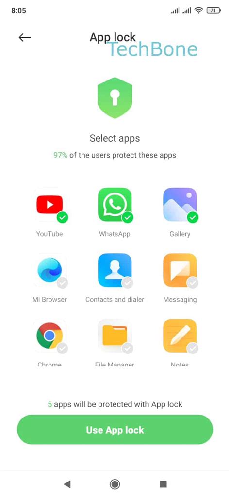 How To Lock Apps App Lock Xiaomi Manual Techbone