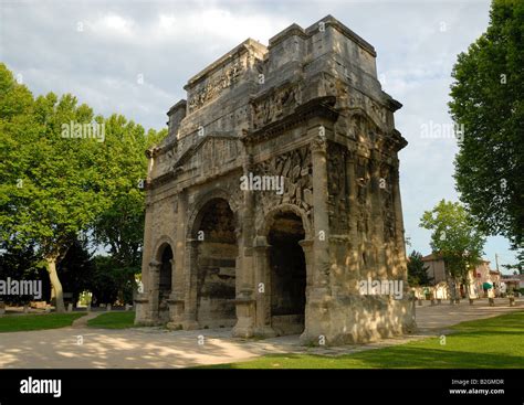 Triumphal Arch of Orange, France Stock Photo - Alamy