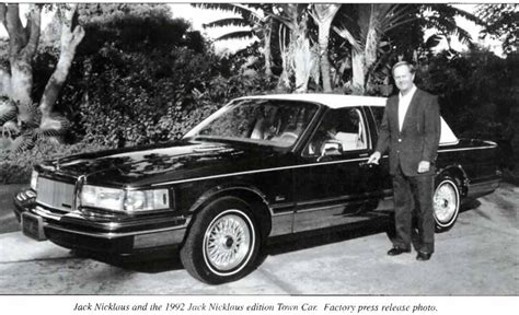 The Jack Nicklaus Edition Lincoln Town Car Lincoln And Continental