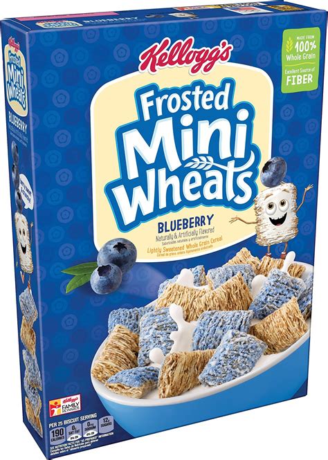 Kelloggs Frosted Mini Wheats Little Bites Breakfast Cereal