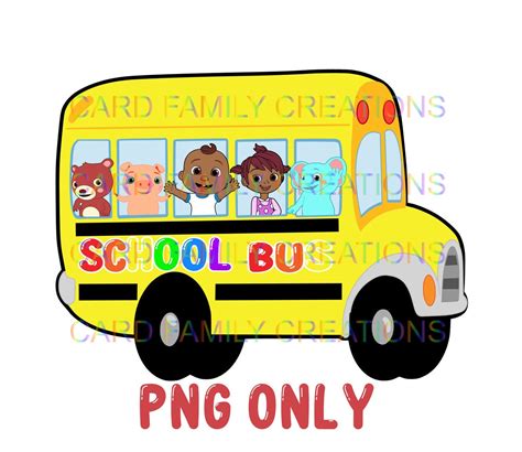 Cocomelon Bus Printable - Printable Templates