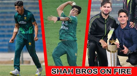 Ubaid Shah Brother Of Naseem Shah On Icc U World Cup