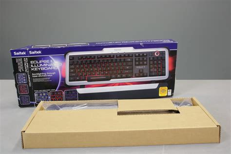 Saitek Eclipse II Illuminated Keyboard USB Massi