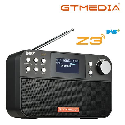 Gtmedia Z Dab Fm Digital Radio With Preset Stations Portable