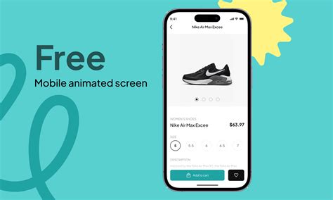 Free Mobile Animated Screen Figma