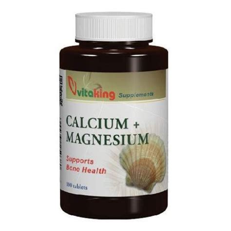 Vitaking Calcium Magnesium 500 250 Tabletta 100db 5999561250380 Bio