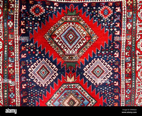 Traditional Georgian Carpet Carpets With Typical Geometrical Patterns