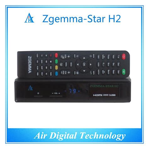 Zgemma Star H2 Digital Satellite TV Receiver Twin Tuner With DVB S2 DVB