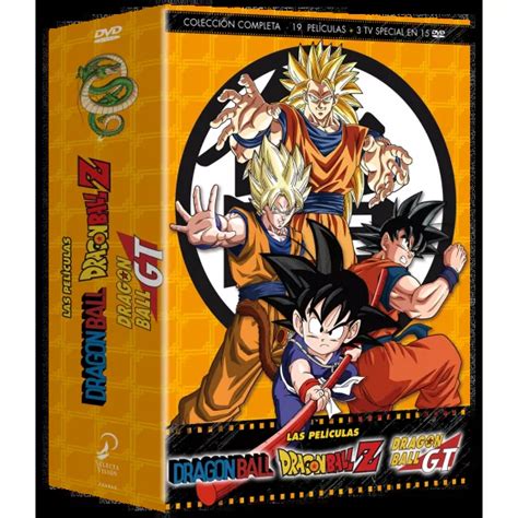 DRAGON BALL DRAGON BALL Z LAS PELÍCULAS Colección Completa DVD