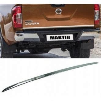 Nissan Navara Iv D Chrome Rear Strip Trunk Tuning Lid M Boot