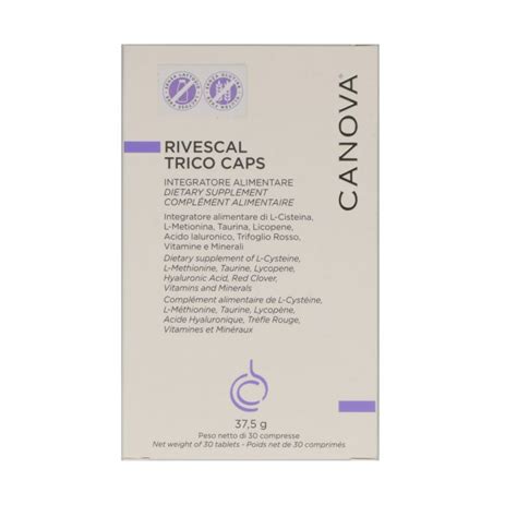 Rivescal Trico Caps Anticaduta Donna Compresse