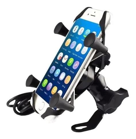 Tomada De 5V Usb Moto Carrega Celular Gps Suporte Celular Mbtech