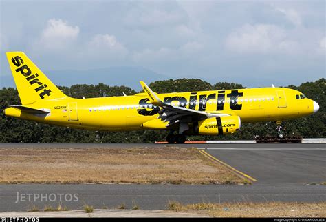 N Nk Airbus A Spirit Airlines Oscar Guillen Jetphotos