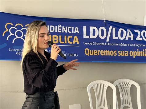 Prefeitura Realiza Audi Ncia P Blica Ldo E Loa Prefeitura