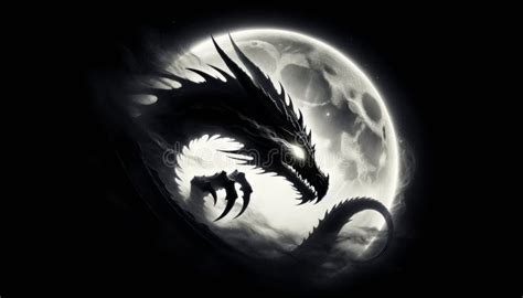 Dragon Silhouette Stock Illustrations – 30,689 Dragon Silhouette Stock ...