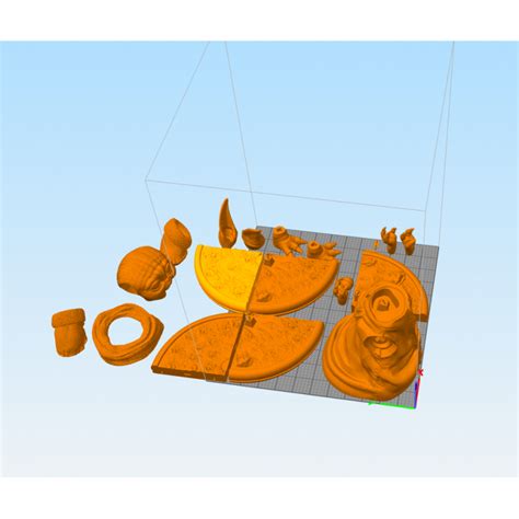 Baby Yoda Grogu Stl Files For 3d Print 3d Kiee Shop