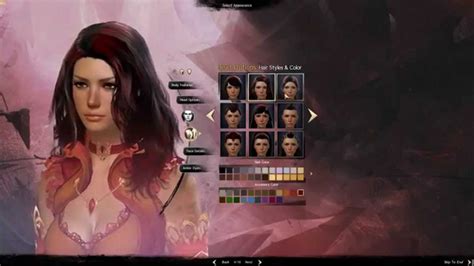 Guild Wars 2 Character Creation Human Female Youtube