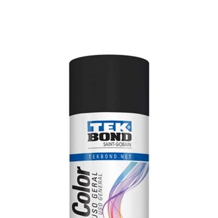 6 Unidades Spray Tekbond Branco Fosco 350Ml Tekbond