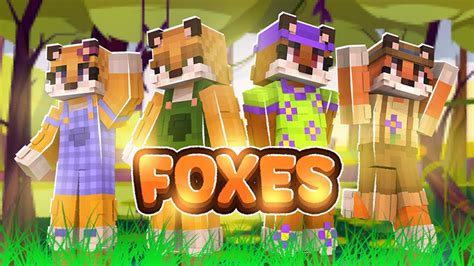 Foxes By Aquastudio Minecraft Skin Pack Minecraft Marketplace Via