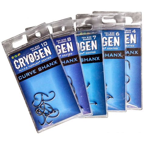 Esp Cryogen Curve Shanx Hooks Invicta Angling