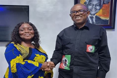 Peter Obi Endorses River S Lp Gov Ship Candidate Beatrice Itubo