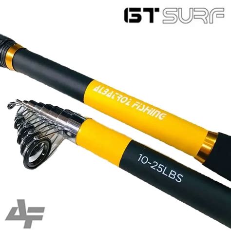 Vara Telesc Pica Albatroz Pesca Praia Cost O Gt Surf M Shopee Brasil