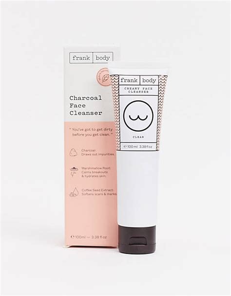 Frank Body Nettoyant Visage Au Charbon 100 Ml Asos